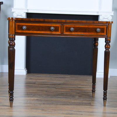 Gerke 37'' Solid Wood Console Table