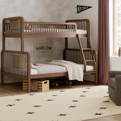 Storkcraft Pasadena Twin Over Full Bunk Bed - Hazelnut