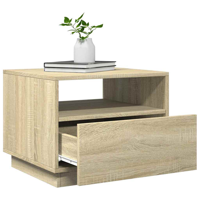 Carrel Frame Coffee Table, Sonoma Oak