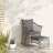 Wicker Outdoor Lounge Chair with Ottoman-1594775373-1594775410