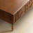 Rectangular solid wood carved drawer coffee table-104904549