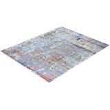 Overdyed One-of-a-Kind 8' 3" X 10' 4" Hand Knotted Area Rug