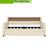 PU Leather Upholstered Twin Daybed with Trundle and LED-762173847