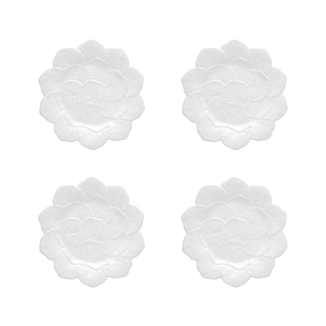 Geranium 10.83" Dinner Plate (Set of 4) Bordallo Pinheiro 
