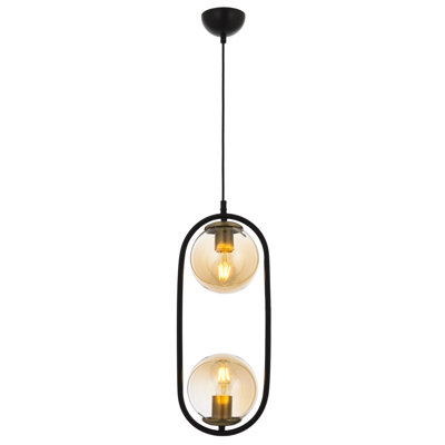 Demps 2 - Light Gold Geometric Pendant