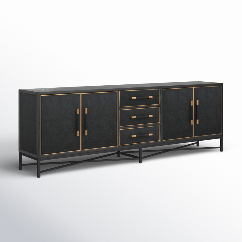 Meera Quebec Sideboard Large, Black