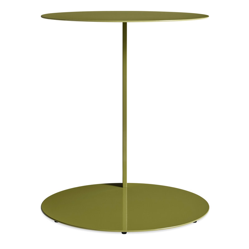 Note End Table, Celery, 25" H x 16" W x 16" D