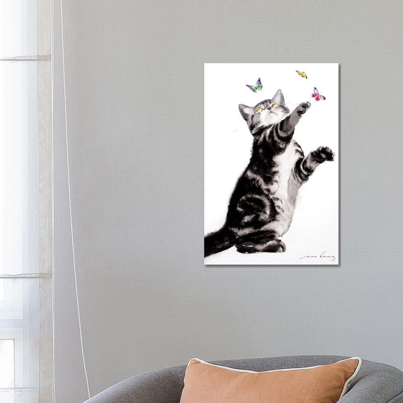 Butterfly Effect by Soo Beng Lim - Wrapped Canvas Gallery-Wrapped Canvas Giclée, 20.32 cm H x 30.48 cm W