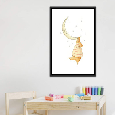 «Stuck On The Moon I» par Mike Koubou - impression d'art graphique