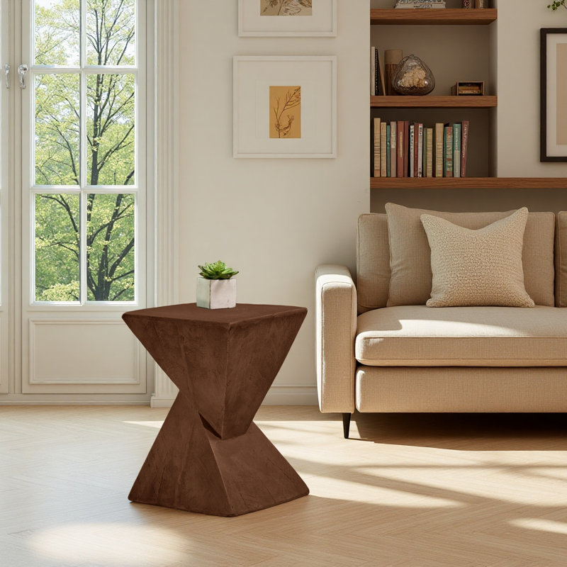 TESS SIDE TABLE, Dark Brown