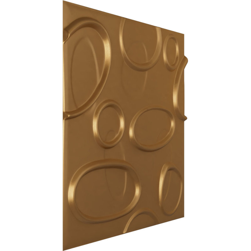 Felix EnduraWall Decorative 3D Wall Panel, Gold