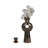 Vase Stoneware Circular Cut-Out Design Modern Transitional Decorative Accent Statement Piece Versatile Sculptural Form Contemporary Home Decor Geometric Focal Point Art-Inspired Styling-1278682324
