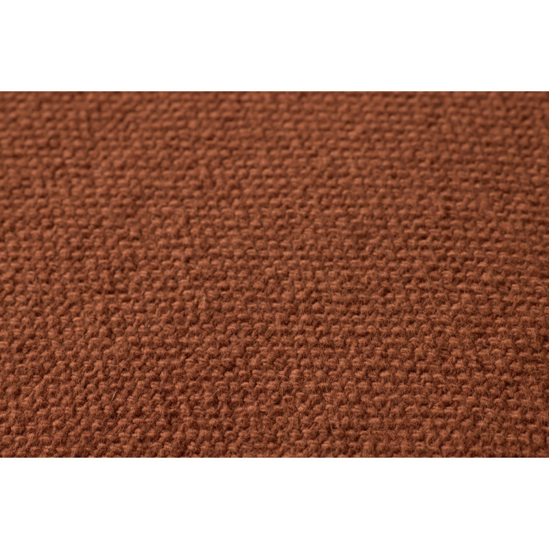 Coussin décoratif Leanne Ford x Loloi Captain, Housse de coussin seulement - sans coussin, Carré 18 po, Orange