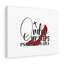 My Steps Psalm 119:133 - Wrapped Canvas Print-1629612318