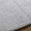 Grey Modern Shaggy Rug, Plain Easy to Clean Rug For Living Room, Dining Room, Bedroom, Kitchen-1389800945