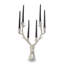 Jeremias Stainless Steel Tabletop Candelabra