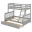 Lit superposé simple en bois massif Fortunate par Harriet Bee-1196556703