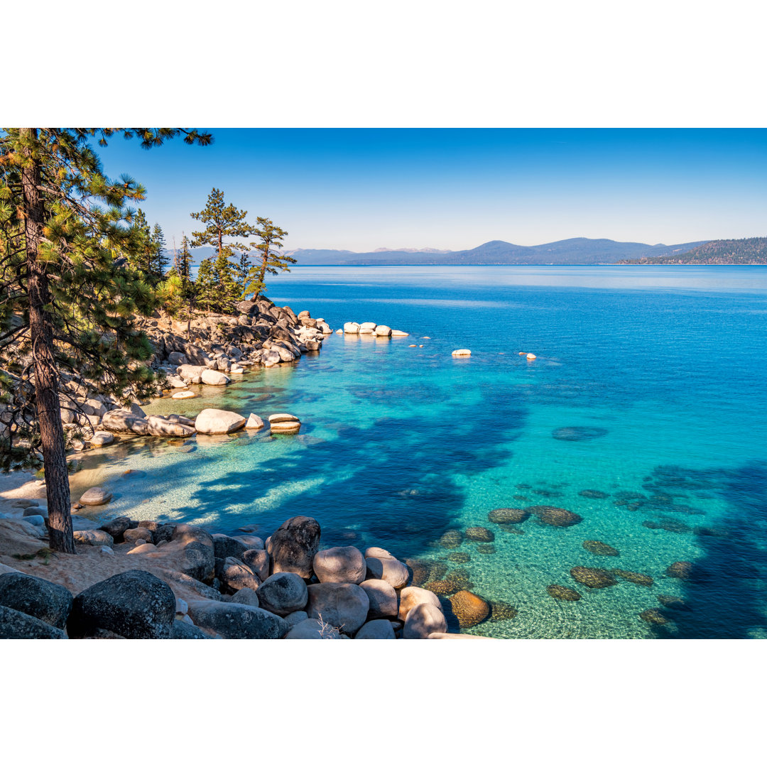 Die Ufer des Lake Tahoe