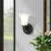 Glass Flush Mounted Sconce