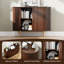 Buffet 39 po avec portes coulissantes et tablettes réglables-128981381-128981382