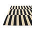 Tapis noir et blanc Ohlson