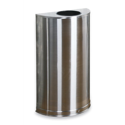 Poubelle 12 gallons en acier