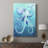Octopus -Custom Wrapped Gallery Cavas