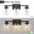 3 - Light Dimmable Vanity Light
