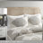 Elegant 4-piece Bedding Sets, Hypoallergenic Polyester Comforter Set With Global Design, Black/ivory, Full/queen