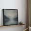 «Foggy Lake and Pine Forest Reflection Scene», reproduction d'art sur toile encadrée-498066969-498066970