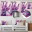 Kahmi - imprimé lilas sur métal-1062733541