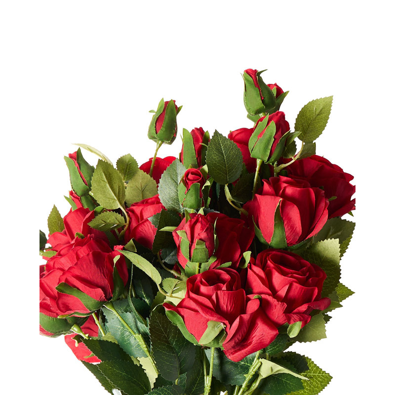 Fabric Rose Arrangement