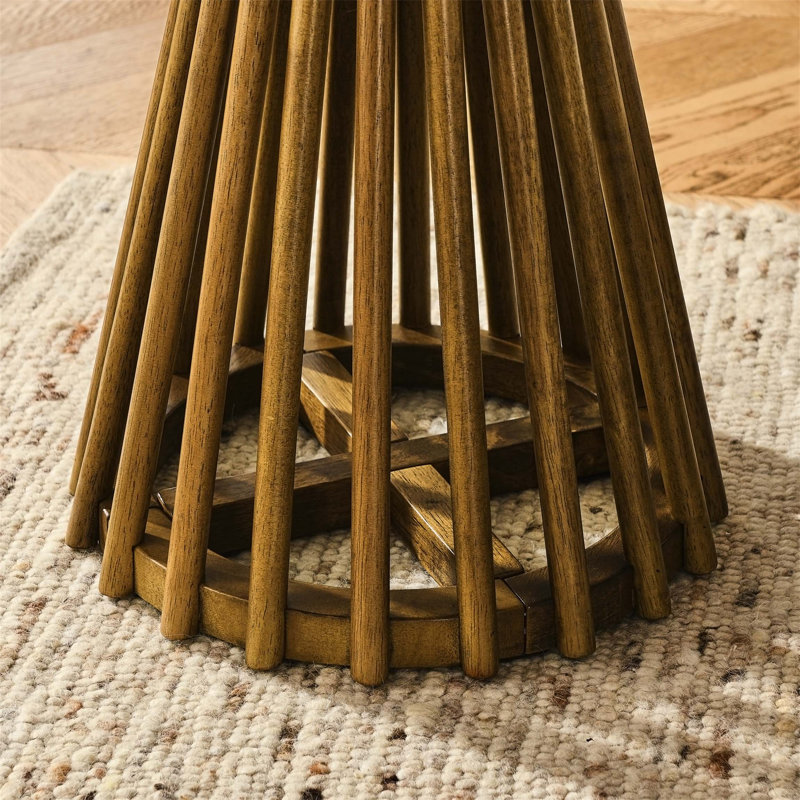 Table basse Saihan, Noyer brun