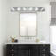 Applique murale à 6 lumières à DEL pour salle de bain moderne et noire-556369575-556369573