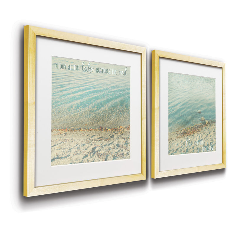 " None " 2 - Pieces Painting Print