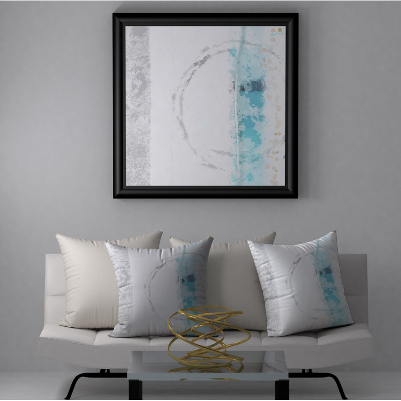 Reversible Throw Pillow, 18" x 18"