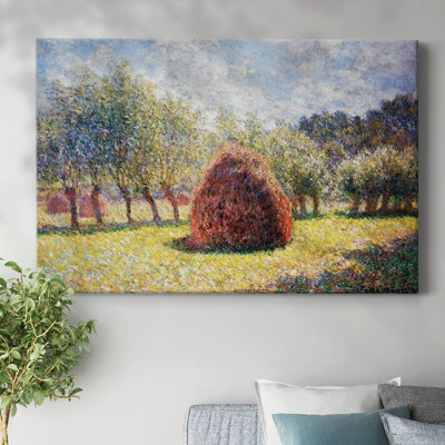 Haystack at Giverny, 1893-Gallery Wrapped Canvas