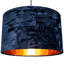Drum Velvet Lamp Shade ( Screw On )-1786037327-1786037312