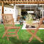 California Outdoor Teak Dining Side Chair