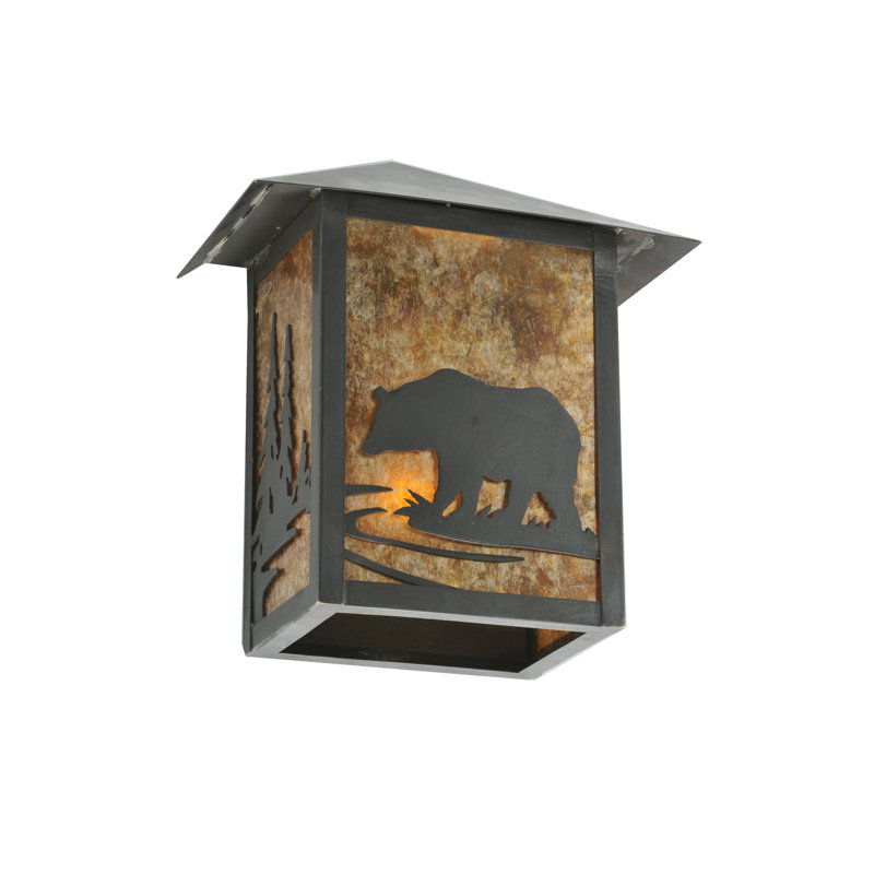 1 - Light Flush Mounted Sconce