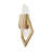 Down the Wrong Path 1-Light Wall Sconce - Brass Kisser-128796169