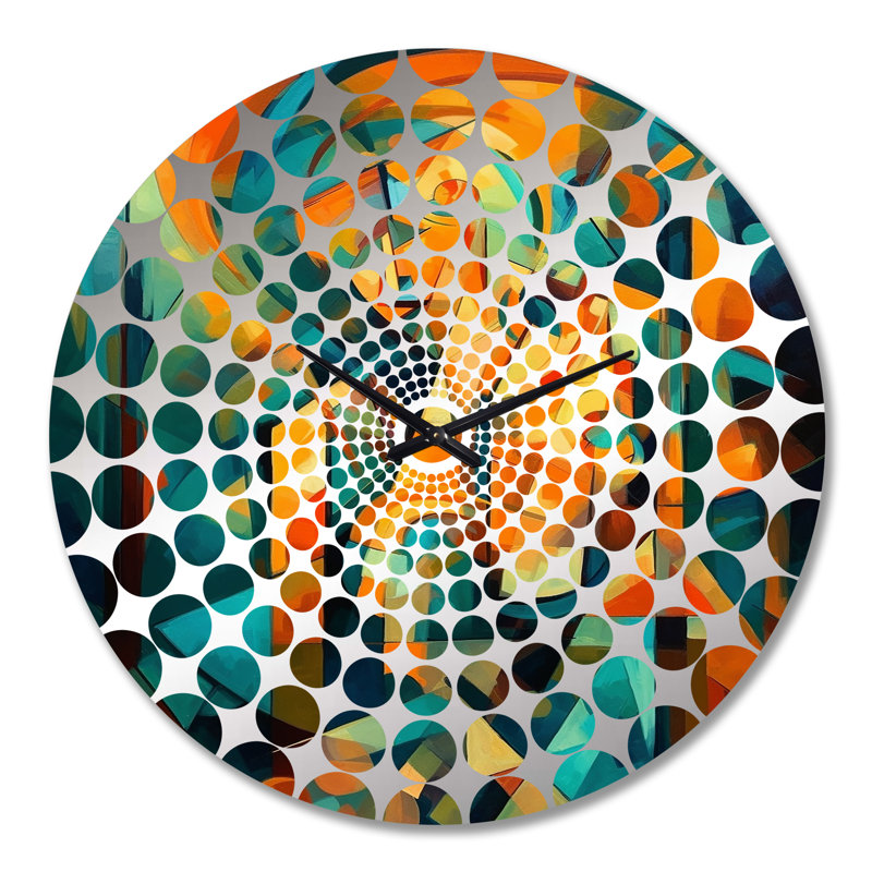 Horloge murale de style cubique mitsuyé, Grand
