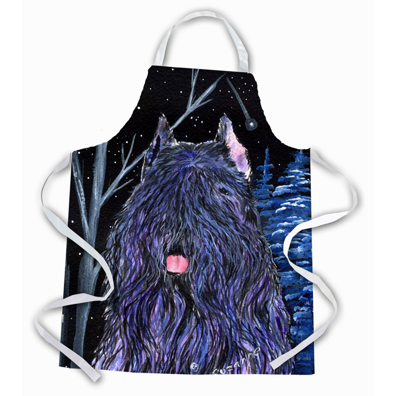 No Pattern Bib Apron