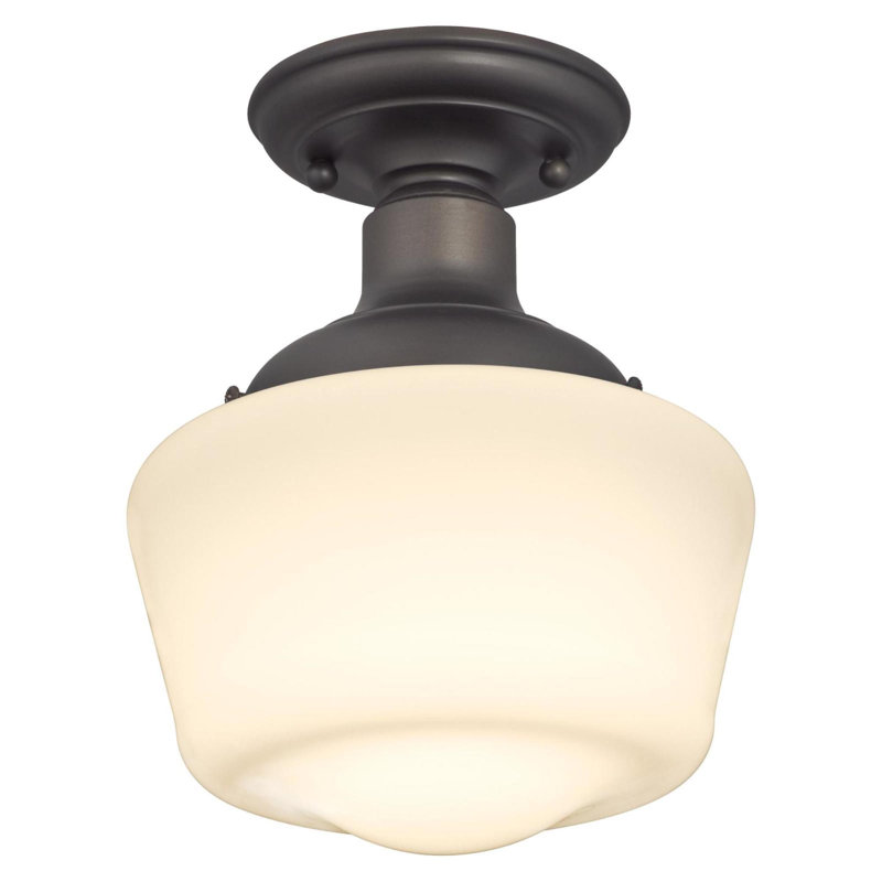 Autenberg Glass Semi Flush Mount