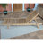 Vasques Outdoor Teak Wood Chaise Lounge