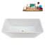 Baignoire autoportante et plateau 60 "avec drain interne 60" Streamline-108298619