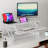 Mount-It 38 in W Height Adjustable Rectangle Standing Desk Converter-113036838