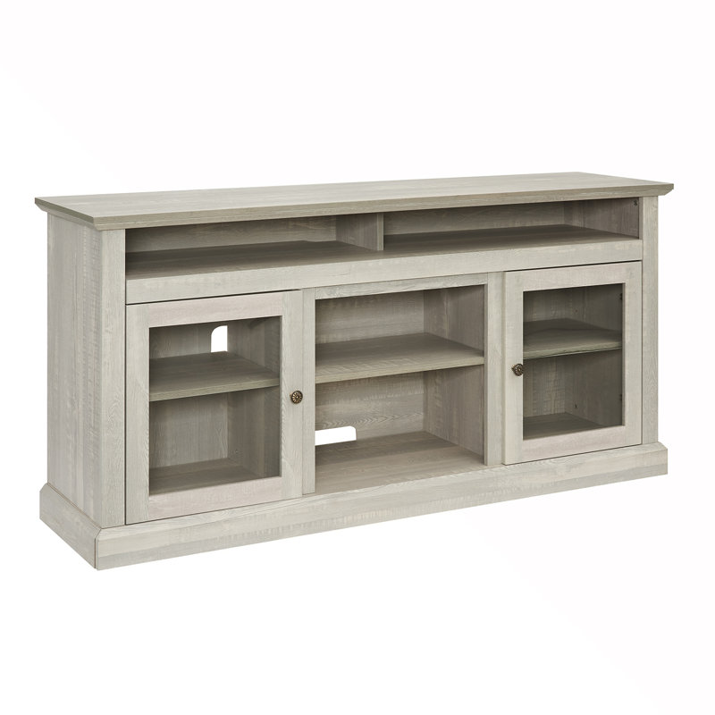 Versatile Entertainment Console with Ample Storage for Various Gadgets