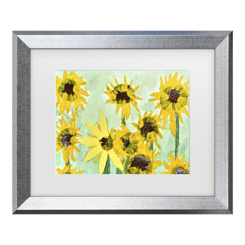 «Dale Hefer Suflowers» par Jam, H 19,5 po x l 23,5 po