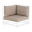 Outdoor Cushion Cover Set TIMOR Taupe
